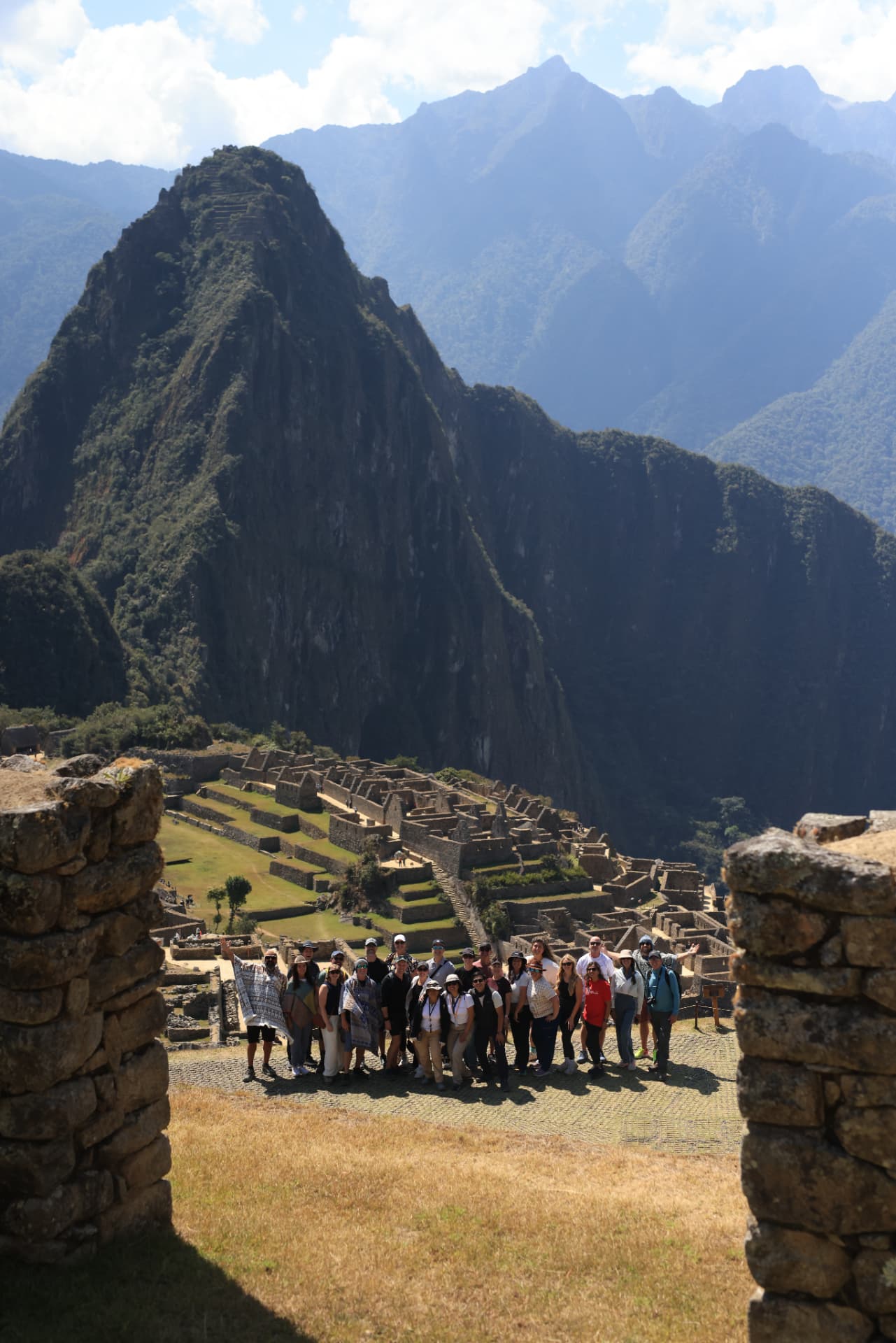 Peru: The Group at Machu Picchu